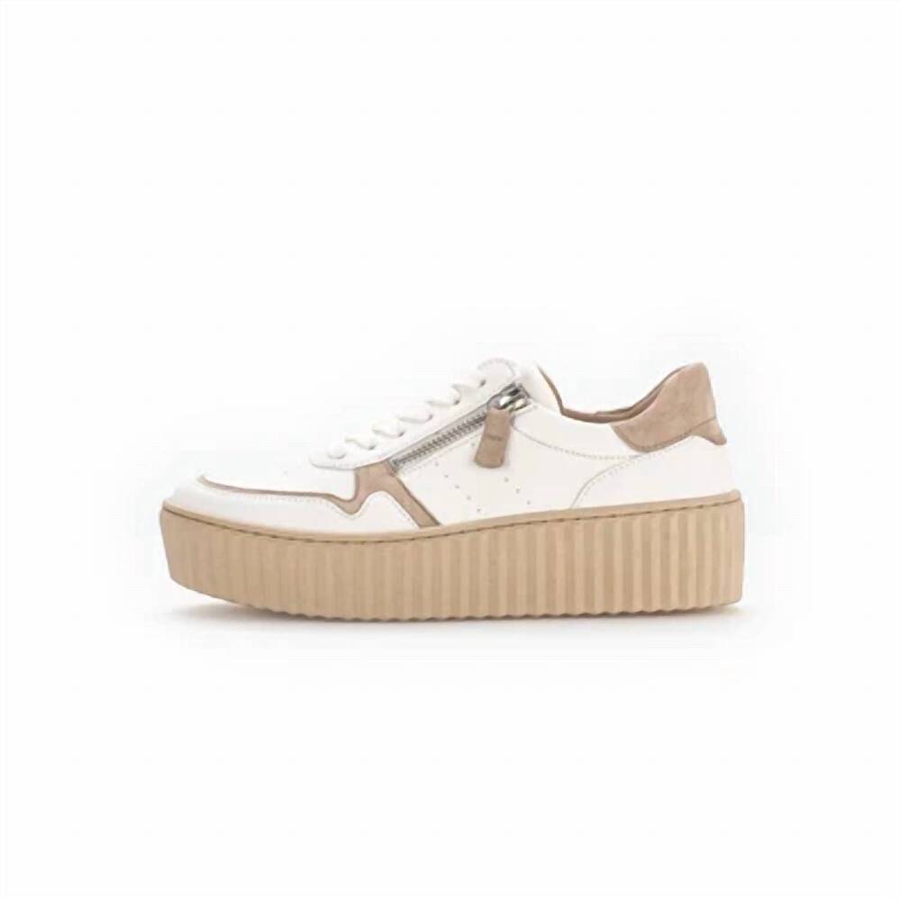 NEW GABOR women's platform sneaker in suede